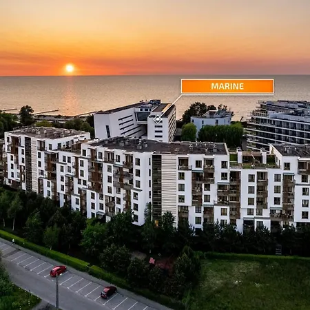 Apartamenty Sun & Snow W Obiekcie Marine 아파트 *